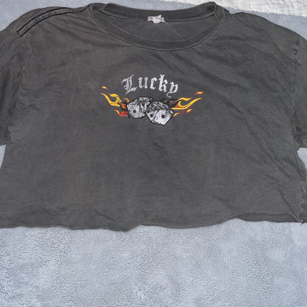 Garage crop top